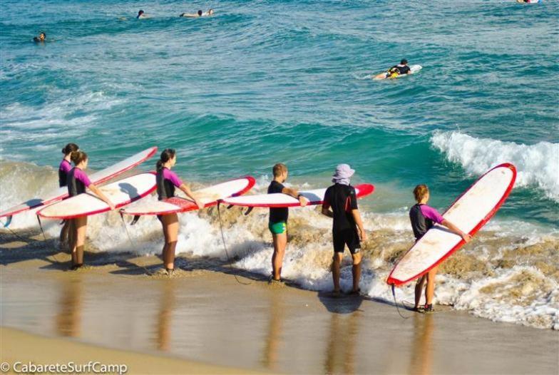ホテルCabarete Surf Camp エクステリア 写真